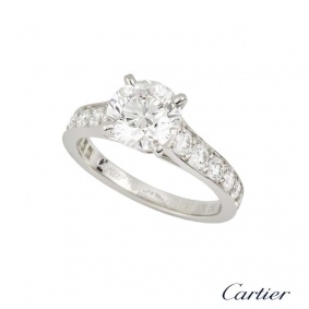 Cartier RBC XXX Diamond Ring in Platinum 1.51ct D/VVS2 B&P N4164550